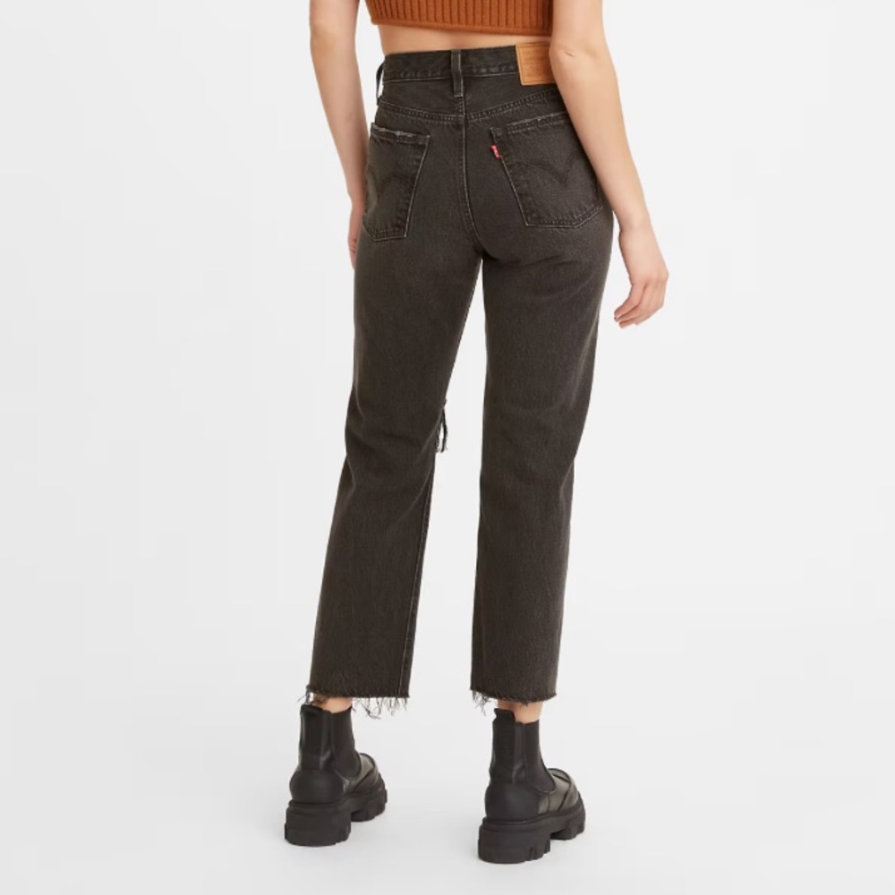 Levi’s Wedgie Straight Black Jean